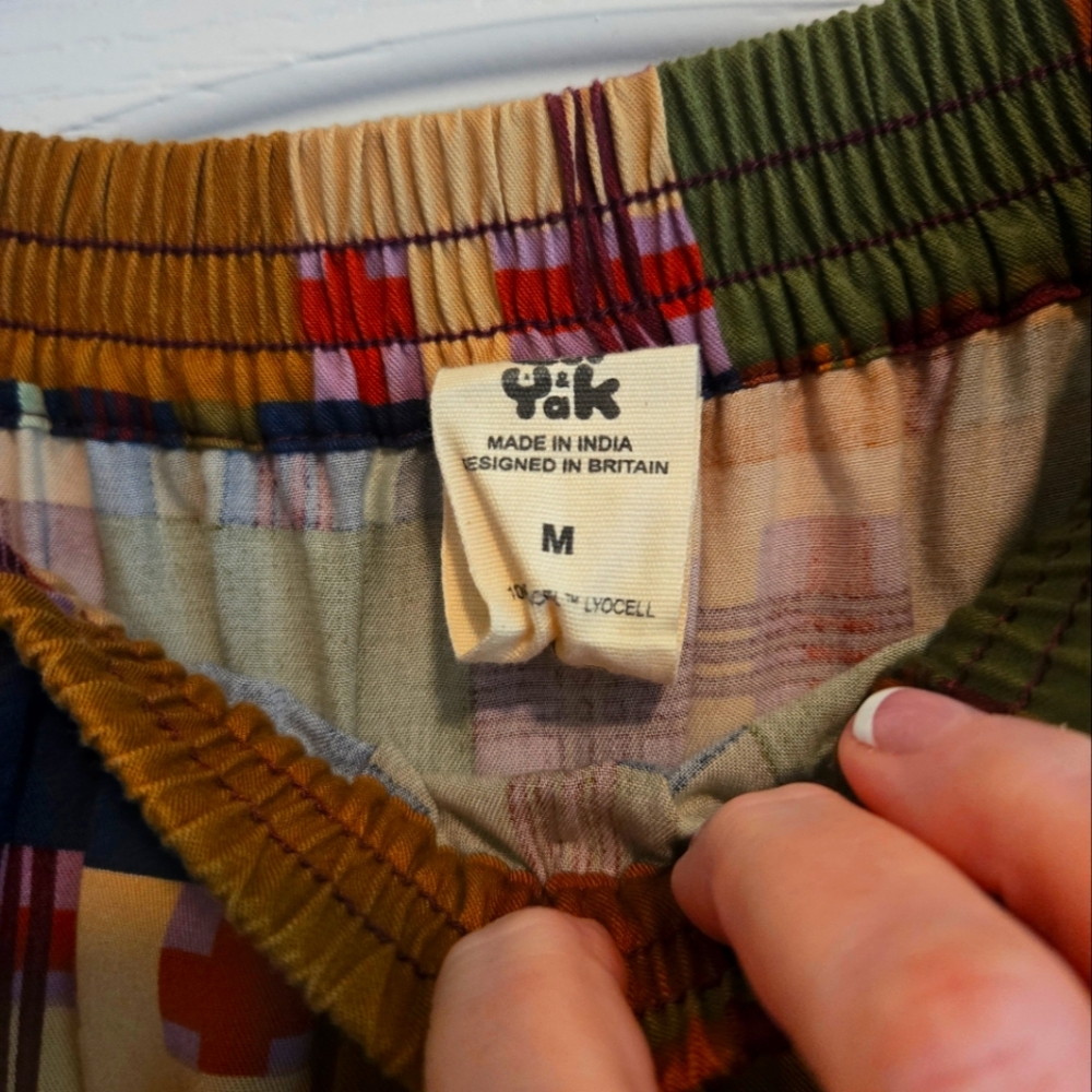 Lucy and Yak Patchwork Skirt Size Medium